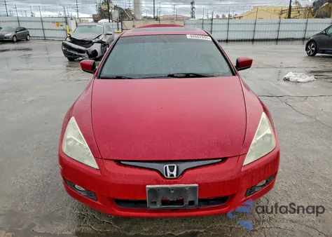 2005 Honda Accord Ex из США, поврежденный, VIN 1HGCM82625A007178